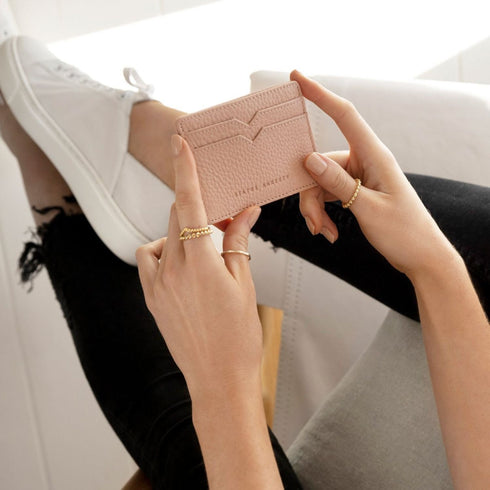 Status Anxiety Together For Now Leather Card Case